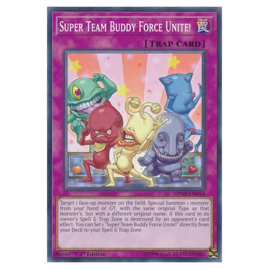 Yu-Gi-Oh! - 2019 Gold Sarcophagus Tin Mega Pack - Super Team Buddy Force Unite! (Common) MP19-EN054