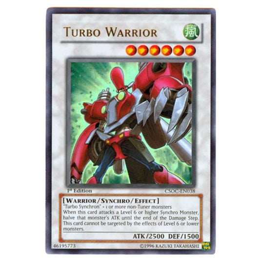 Yu-Gi-Oh! - Crossroads of Chaos - Turbo Warrior (Ultra Rare) CSOC-EN038