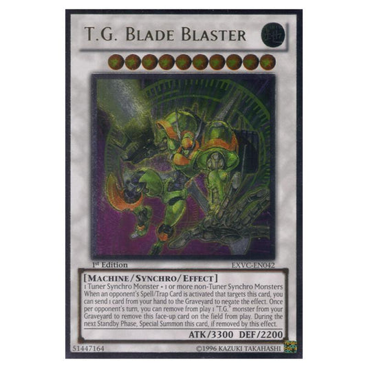 Yu-Gi-Oh! - Extreme Victory - T.G. Blade Blaster (Ultimate Rare) EXVC-EN042