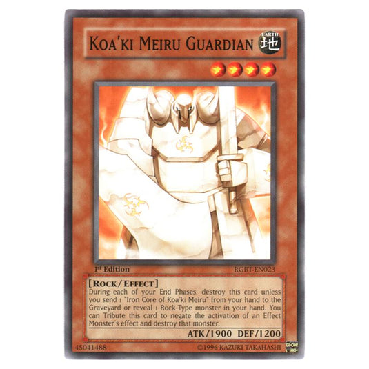 Yu-Gi-Oh! - Raging Battle - Koa'ki Meiru Guardian (Common) RGBT-EN023