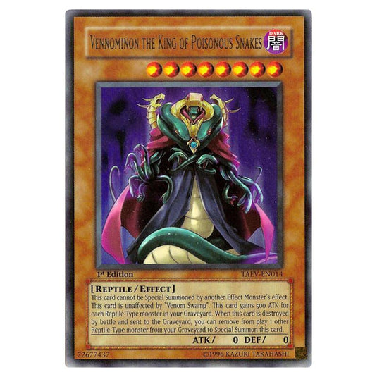Yu-Gi-Oh! - Tactical Evolution - Vennominon the King of Poisonous Snakes (Ultra Rare) TAEV-EN014