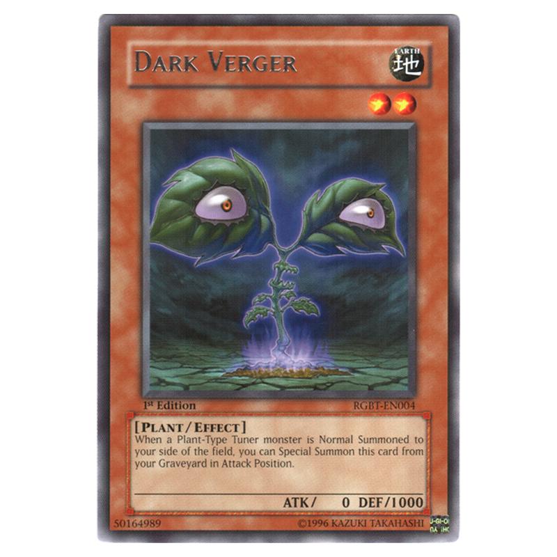 Yu-Gi-Oh! Carta Dark Verger (RGBT-EN004) – Raging Battle – 1st Edition – Rara