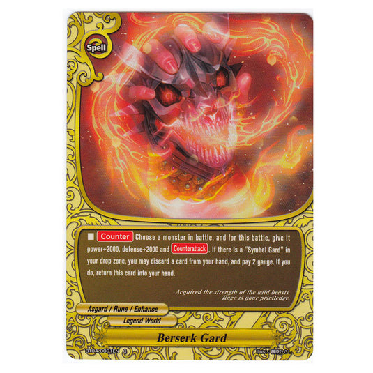 Future Card Buddyfight - Darkness Fable - Berserk Gard - 91/105 (Reverse Holo)
