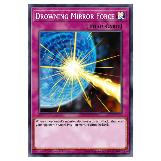 Yu-Gi-Oh! - Egyptian God Deck - Obelisk the Tormentor - Drowning Mirror Force (Common) EGO1-EN035