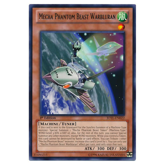 Yu-Gi-Oh! - Judgment of the Light - Mecha Phantom Beast Warbluran (Rare) JOTL-EN022