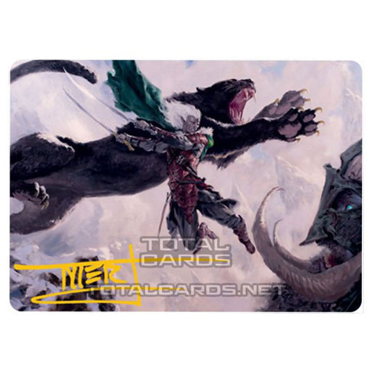 Magic The Gathering - Adventures in the Forgotten Realms - Art Series - Drizzt Do'Urden - 52/81 (Signed)