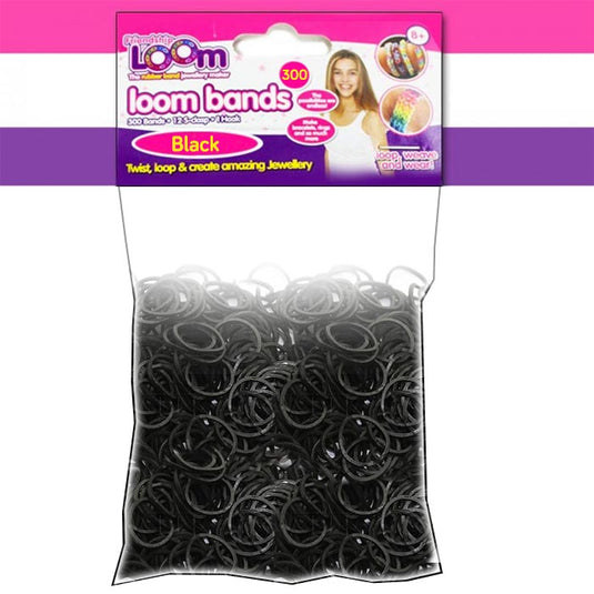 Black Loom Bands - x300