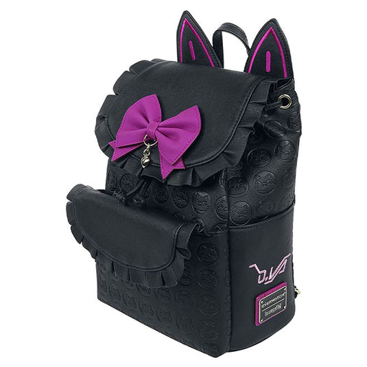 Loungefly - Overwatch - Black Cat D.Va Backpack