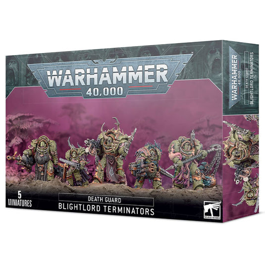 Warhammer 40,000 - Death Guard - Blightlord Terminators
