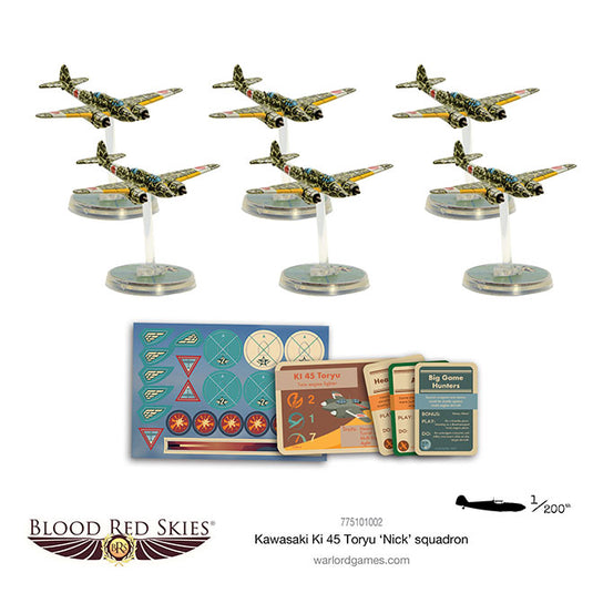 Blood Red Skies - Kawasaki Ki-45 Toryu 'Nick' Squadron