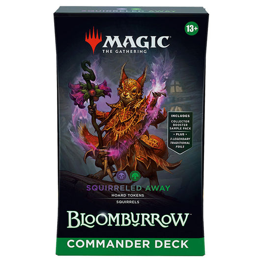 Magic the Gathering Bloomburrow Commander Deck Squirreled Away