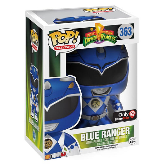 Funko POP! - Power Rangers - Metallic Blue Ranger #363