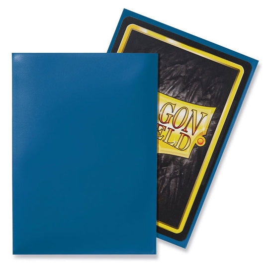 Dragon Shield - Standard Classic Sleeves - Blue (100 Sleeves)