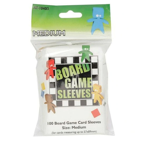 Board Games Sleeves - Medium (57x89mm) - 100 Sleeves