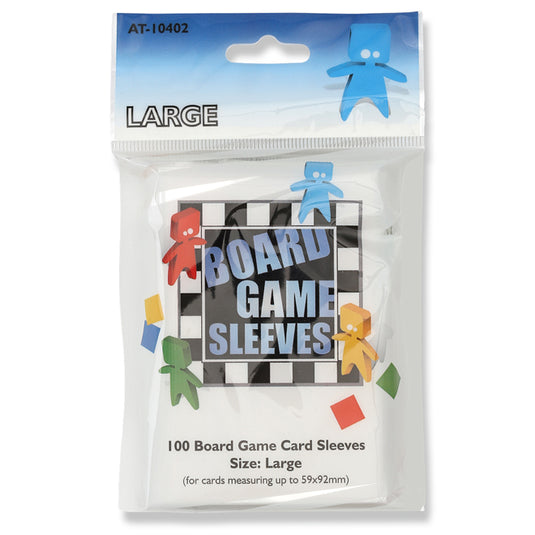 Board Games Sleeves - Large (59x92mm) - 100 Sleeves