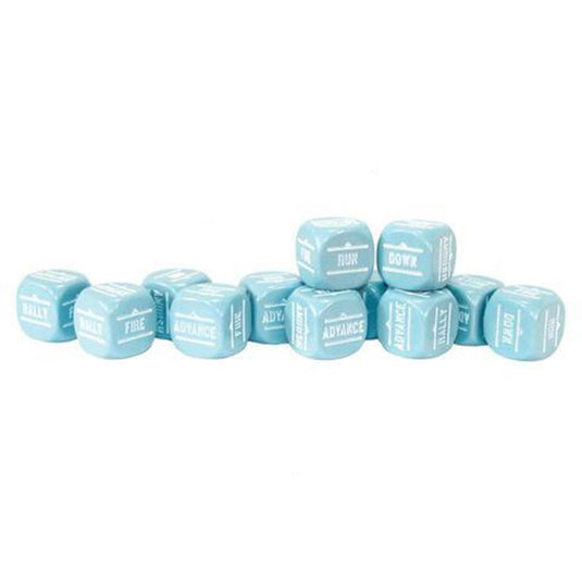 Bolt Action - Orders Dice - Blue