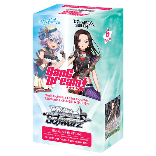 Weiss Schwarz - Morfonica×RAISE A SUILEN - Extra Booster Box (6 Packs)