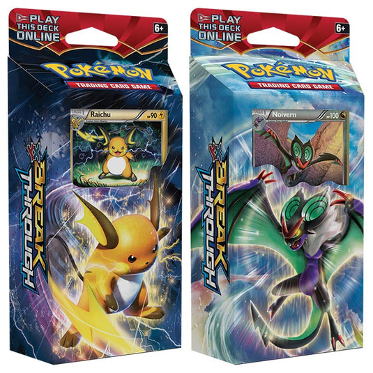 XY BREAKthrough - Raichu & Noivern - Theme Deck Set