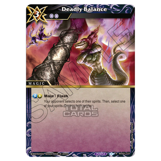 Battle Spirits Saga - Dawn of History - Deadly Balance (Rare) - BSS01-122