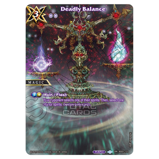 Battle Spirits Saga - Dawn of History - Deadly Balance (Special Rare) - BSS01-122a