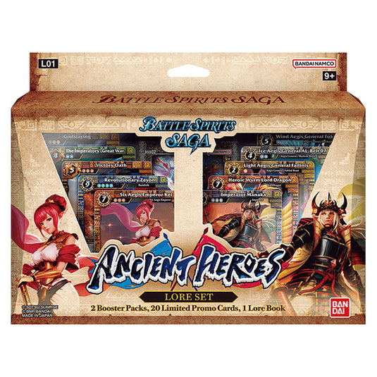 Battle Spirits Saga - Lore Set 01 - Ancient Heroes (L01)