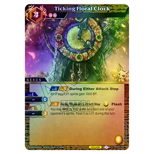Battle Spirits Saga - False Gods - Ticking Floral Clock (Uncommon) - BSS02-109 (Foil)