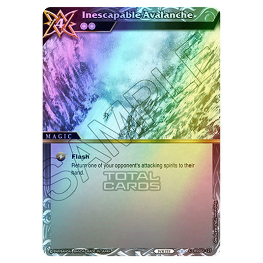 Battle Spirits Saga - False Gods - Inescapable Avalanche (Common) - BSS02-127 (Foil)
