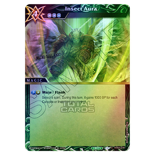 Battle Spirits Saga - False Gods - Insect Aura (Common) - BSS02-136 (Foil)