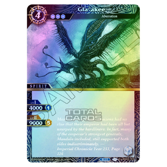 Battle Spirits Saga - Aquatic Invaders - Gla'akee (Common) - BSS03-101 (Foil)