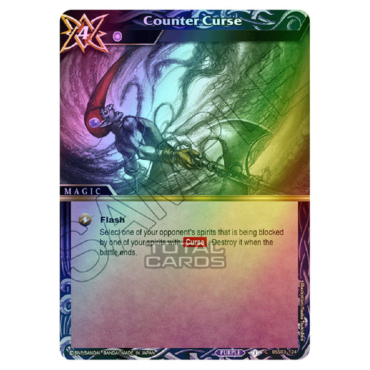 Battle Spirits Saga - Aquatic Invaders - Counter Curse (Common) - BSS03-124 (Foil)