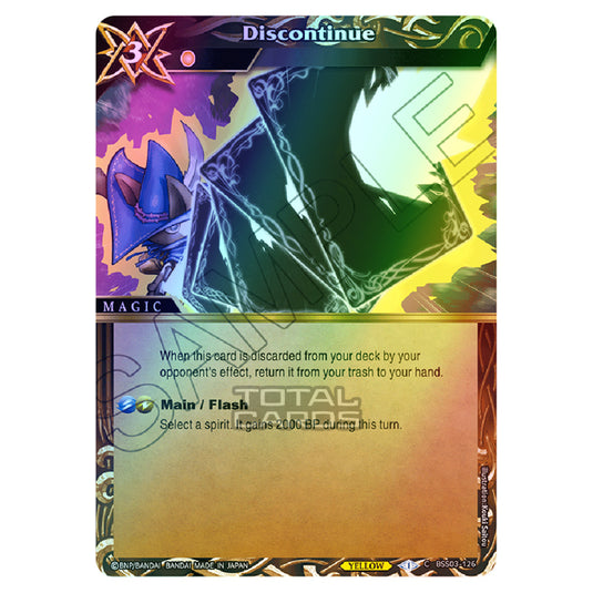 Battle Spirits Saga - Aquatic Invaders - Discontinue (Common) - BSS03-126 (Foil)