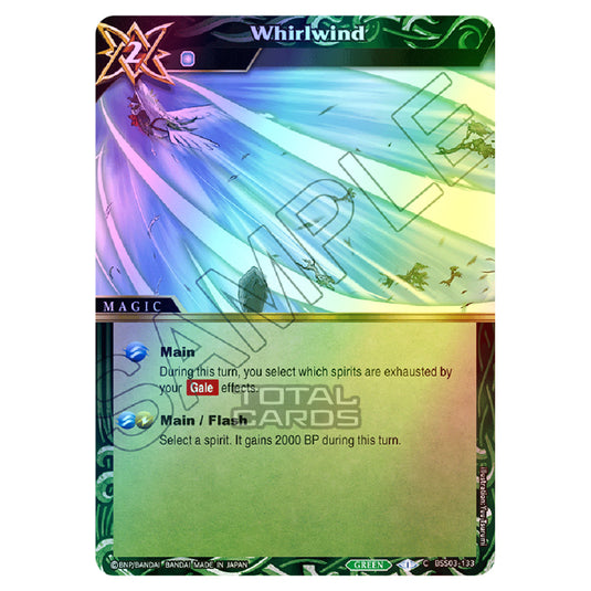 Battle Spirits Saga - Aquatic Invaders - Whirlwind (Common) - BSS03-133 (Foil)