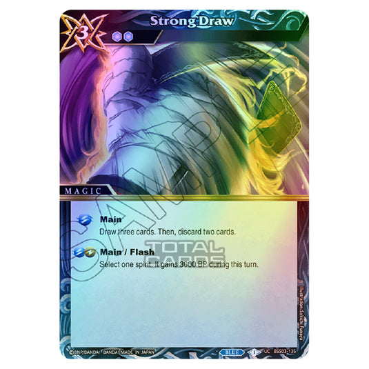 Battle Spirits Saga - Aquatic Invaders - Strong Draw (Uncommon) - BSS03-135a (Foil)