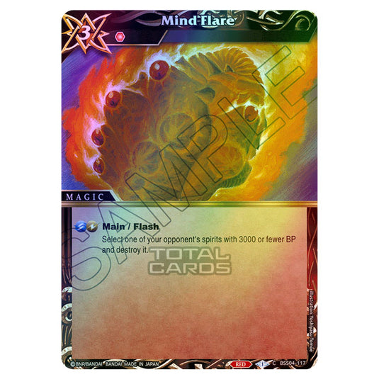 Battle Spirits Saga - BSS04 - Savior of Chaos - Mind Flare (Common) - BSS04-117 (Foil)
