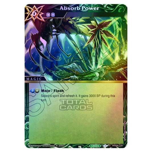 Battle Spirits Saga - BSS04 - Savior of Chaos - Absorb Power (Common) - BSS04-135 (Foil)