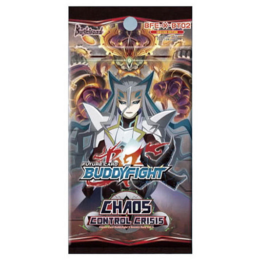Future Card Buddyfight X - BT02 Chaos Control Crisis - Booster Pack