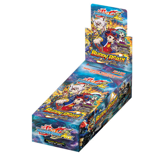 Future Card Buddyfight - Ace Ultimate Booster Box - Vol.5 Buddy Again Vol.2 Super Buddy Wars (10 Packs)
