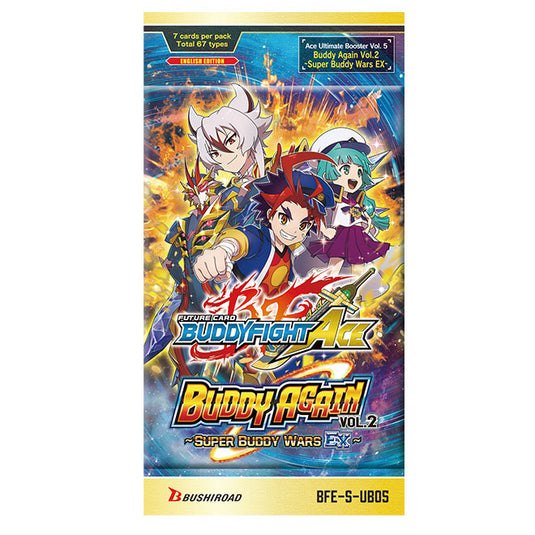 Future Card Buddyfight - Ace Ultimate Booster Pack - Vol.5 Buddy Again Vol.2 Super Buddy Wars