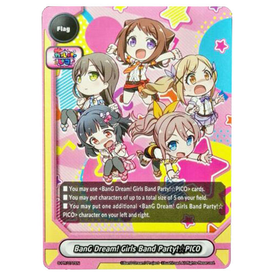 Future Card Buddyfight - Bang Dream! Girls Band Party! PICO - Flag (PR) S-PR/077EN
