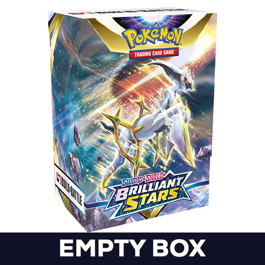 Pokemon - Sword & Shield - Brilliant Stars - Build & Battle - Empty Deck Box
