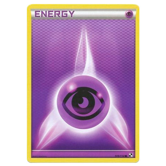 Pokemon - Black & White - (Reverse Holo) Psychic Energy 109/114