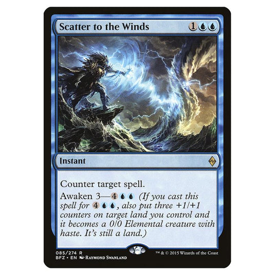 Magic The Gathering - Battle For Zendikar - Scatter To The Winds - 85/274
