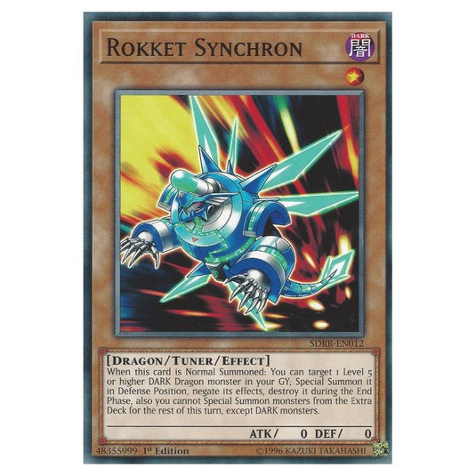 Yu-Gi-Oh! - Structure Deck - Rokket Revolt - Rokket Synchron (Common) SDRR-EN012