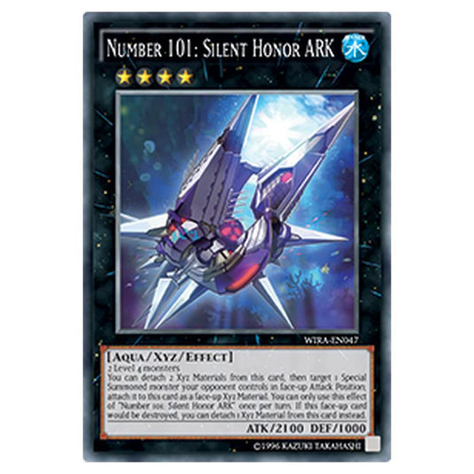 Yu-Gi-Oh! - Wing Raiders - Number 101: Silent Honor ARK (Super Rare) WIRA-EN047