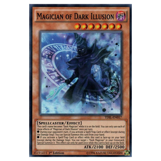 Yu-Gi-Oh! - The Dark Illusion - Magician of Dark Illusion (Super Rare) TDIL-EN017