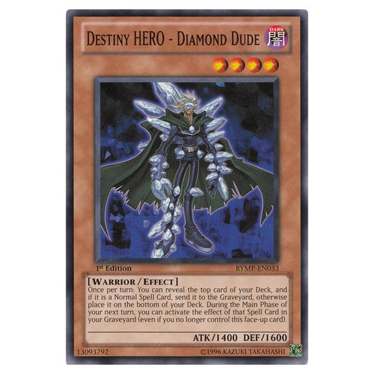 Yu-Gi-Oh! - Ra Yellow Mega Pack - Destiny HERO - Diamond Dude (Common) RYMP-EN033