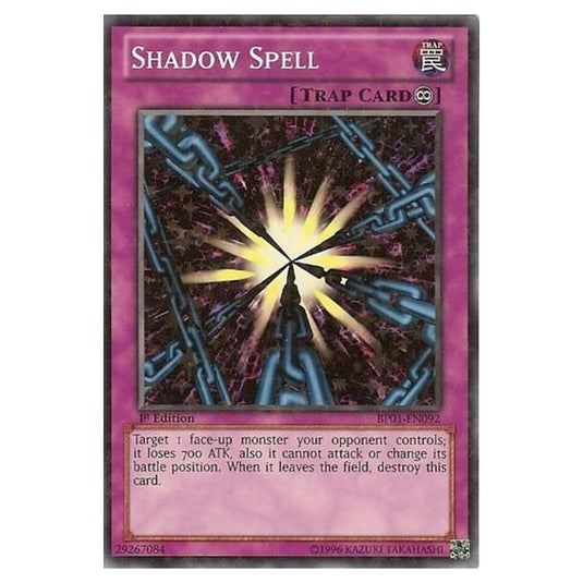 Yu-Gi-Oh! - Battle Pack - Epic Dawn - Shadow Spell (Starfoil Rare) BP01-EN092