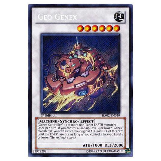 Yu-Gi-Oh! - Hidden Arsenal 2 - Geo Genex (Secret Rare) HA02-EN029