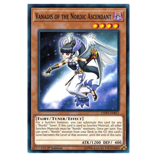 Yu-Gi-Oh! - Legendary Hero Decks - Vanadis of the Nordic Ascendant (Common) LEHD-ENB11