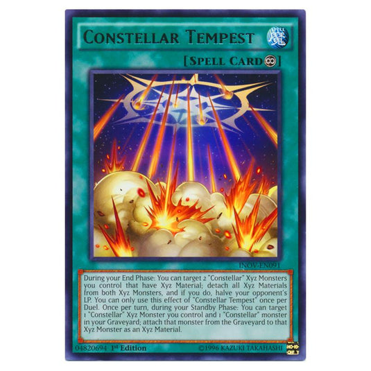Yu-Gi-Oh! - Invasion - Vengeance - Constellar Tempest (Rare) INOV-EN091